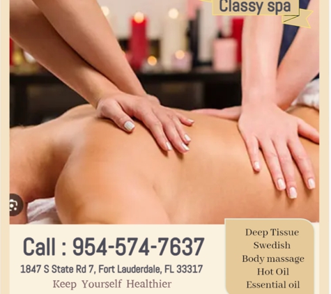 Classy Spa - Fort Lauderdale, FL