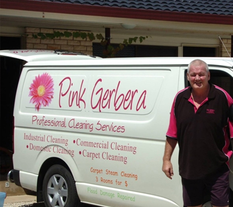 Pink Gerbera Carpet Cleaning - Alfredton, VIC