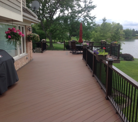 Nelson Custom Builders Inc. - Island Lake, IL. Custome Composite Deck