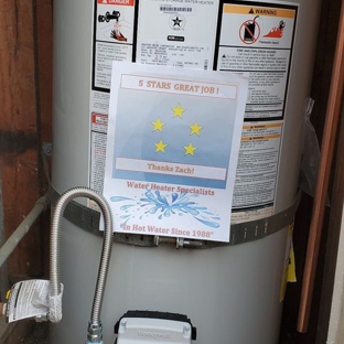 Water Heater Specialists, Inc. - San Jose, CA