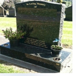 Dimarco Monuments Pty Ltd - Regents Park, NSW. Headstone & Base for Monumental Lawn