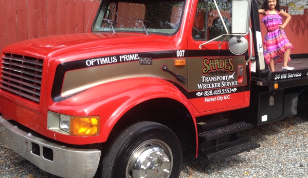 Shades Wrecker / Transport Service - Forest City, NC