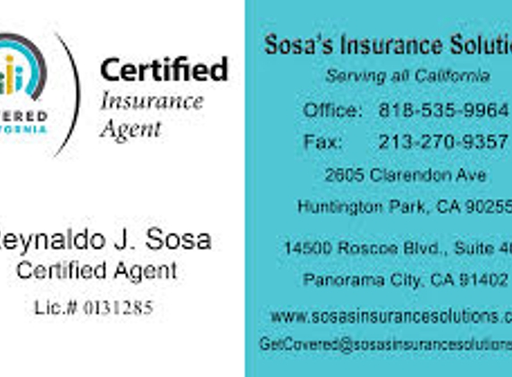 Sosa's Insurance Solutions - Panorama City, CA