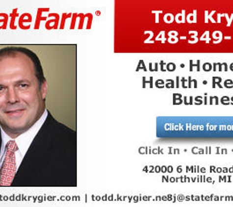 Todd Krygier - State Farm Insurance Agent - Northville, MI
