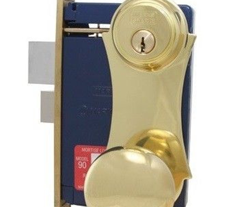 ACI Supply inc..  KNOB STYLE BRASS DEAD BOLT LOCK SET  