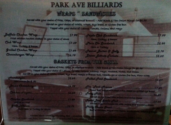 Park Avenue Billards - Orange Park, FL