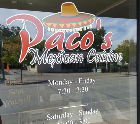 Paco's Mexican Cuisine - Fort Worth, TX