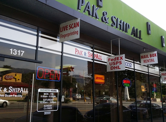 Pak & Ship All - Burbank, CA