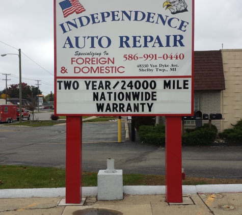 Independence Auto Repair - Shelby Township, MI