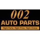 002 Auto Parts - Automobile Parts & Supplies