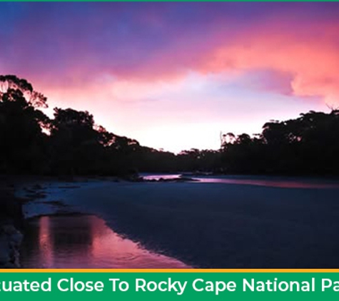 Crayfish Creek Caravan Park and Holiday Cabins - Crayfish Creek, TAS. Situated Close To Rocky Cape National Park