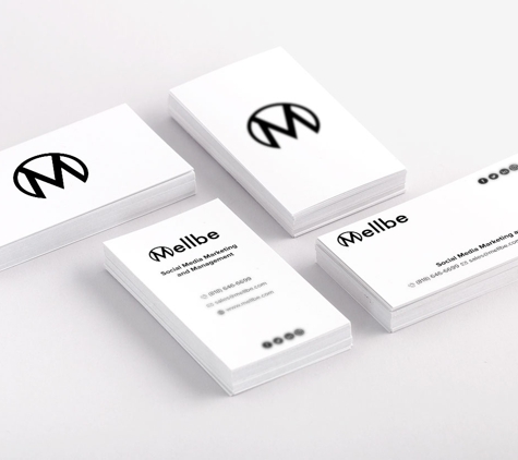 Amberd Design Studio - Los Angeles, CA. The Mellbe Business Cards