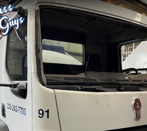 Auto Glass Guys LLC - Puyallup, WA. Windshield replacement on a truck