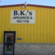 Bk's Appliances