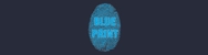 Blue Print Screen Art Logo