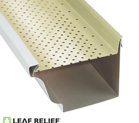 Rain Drain Seamless Guttering - Belle Plaine, KS. We install leaf protection too.