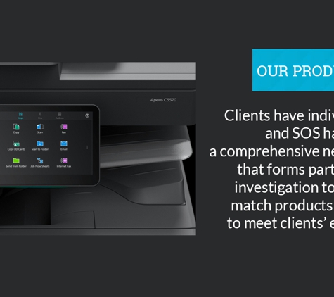 SOS Office Equipment - Bunbury, WA. Our Products Range