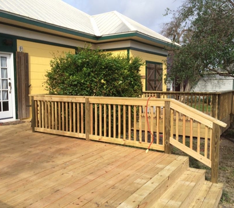 weathertight construction - corpus christi, TX. we did this deck outside of Portland this deck came out nice
