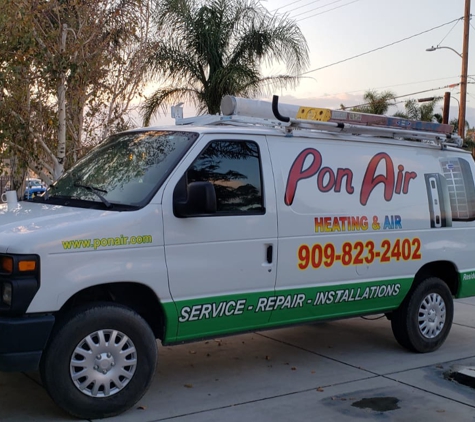 pon air & heating - fontana, CA