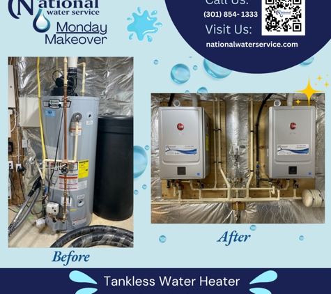 National Water Service - Highland, MD. Water Treatment, Well Water, Drinking Water, Clean Water, Plumbing, Reverse Osmosis, Water Softener, Tankless Water Heater, Well Pumps