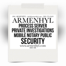 Armenhyl Group LLC - Process Servers