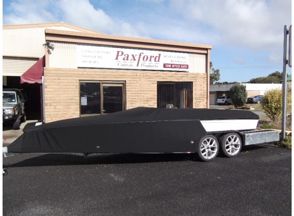 Paxford Canvas Products - Mount Gambier, SA. Boat Travel Covers