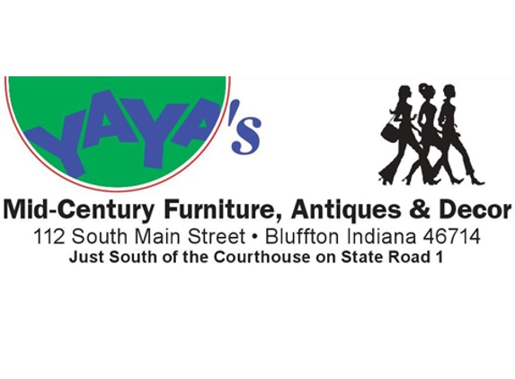 YA YA’s Mid-Century Furniture, Antiques & Decor - Bluffton, IN