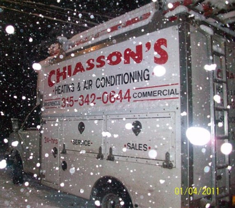 Chiasson’s Heating & Air Conditioning Inc - Oswego, NY