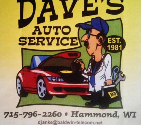 Dave's Auto Service - Hammond, WI