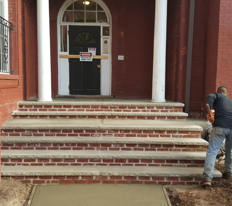 Mega-Pro Exterior Solutions. new concrete and steps