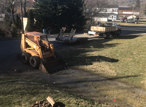 J L Hoover Excavating - Harrisonburg, VA. This is my driveway before. This is located in front of my garage.