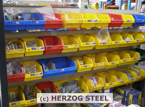 Herzog Steel - Mitchell, ACT. Variety Of Brackets, Nuts And Bolts