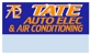 Tate Auto Electrics - Auto Electrician Services