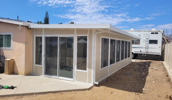 Discount Patio Covers - Lakeside, CA. New Room , and new insulated alum. Top.