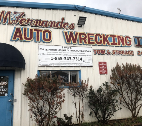 Fernandes Auto Wrecking & Towing Inc - Pittsburg, CA
