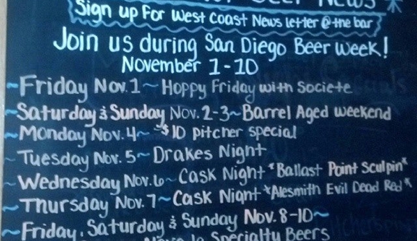 West Coast Barbeque & Brew - La Mesa, CA