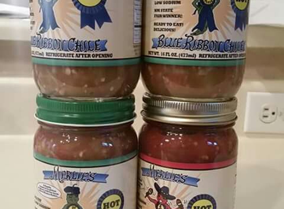 Merlinda's Blue Ribbon Chile & Salsa - Albuquerque, NM. Best Salsa and Green chili!