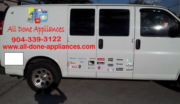 All Done Appliances - Jacksonville, FL