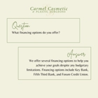 Carmel Cosmetic and Plastic Surgeons