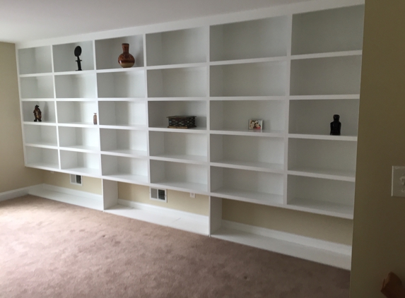 Custom Remodeling & Restorations, LLC. Bookshelves
