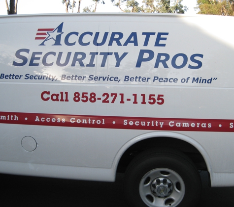 Accurate Security Pros - San Diego, CA