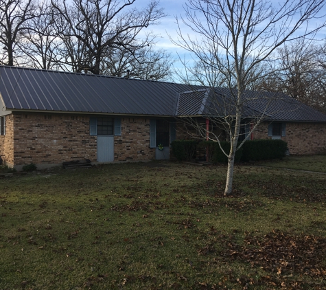 Lufkin Veteran Construction - Pollok, TX. New metal roof install