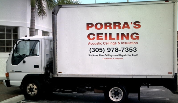 PORRAS" CEILINGS L.L.C - Florida City, FL