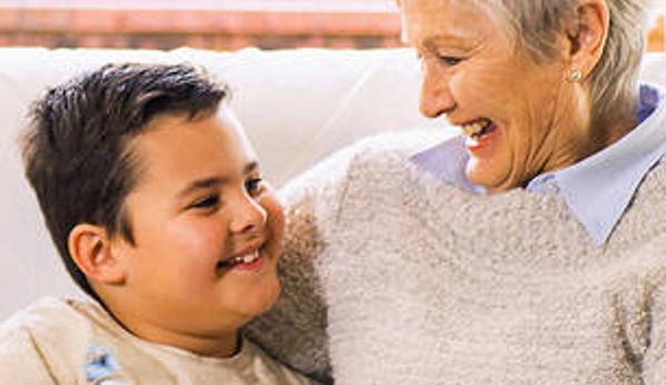 Amana Living Treendale - Australind, WA. A resident and her visiting grandson