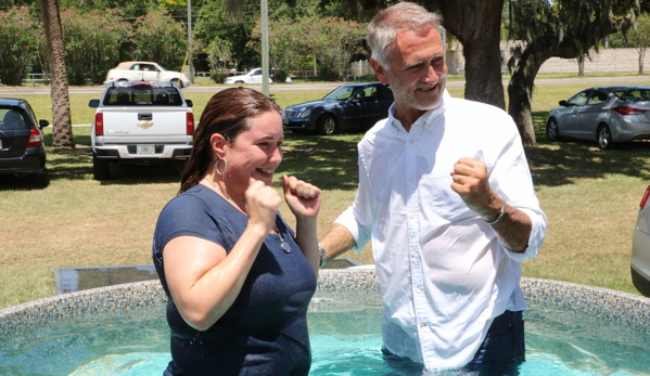 Cypress Meadows Community Church - Clearwater, FL. Baptism at Cypress Meadows