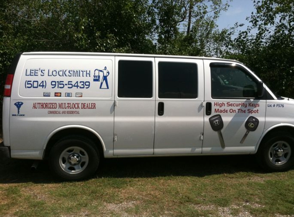 Lee's Locksmith - Harvey, LA