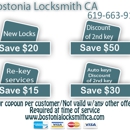 Bostonian Locksmith CA - Locks & Locksmiths