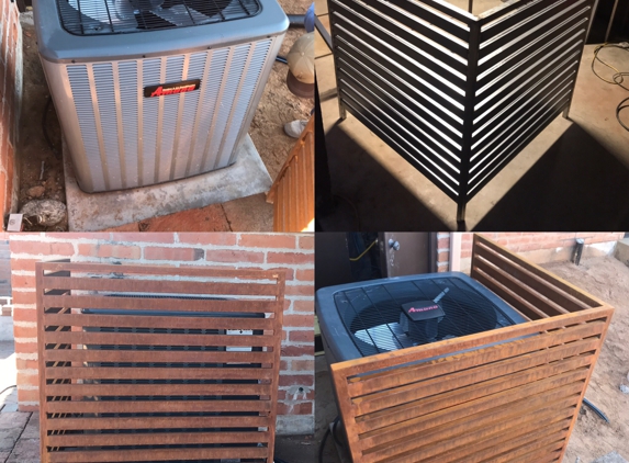 Mr. Welder LLC - Tucson, AZ. Custom a/c unit cover