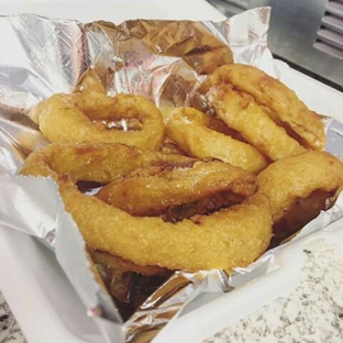 Cozy Kitchen - black river, NY. Onion rings