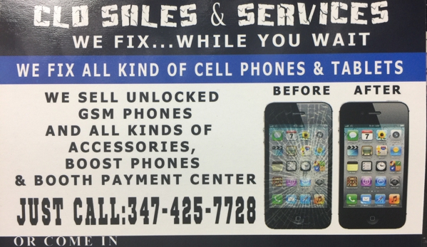 Cell phone Repair At Cld Sales and Services - Brooklyn, NY